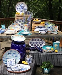 Euro Ceramica Costa Azul Dinnerware Collection