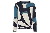 Olsen Modern Graphic Embellished Sweater