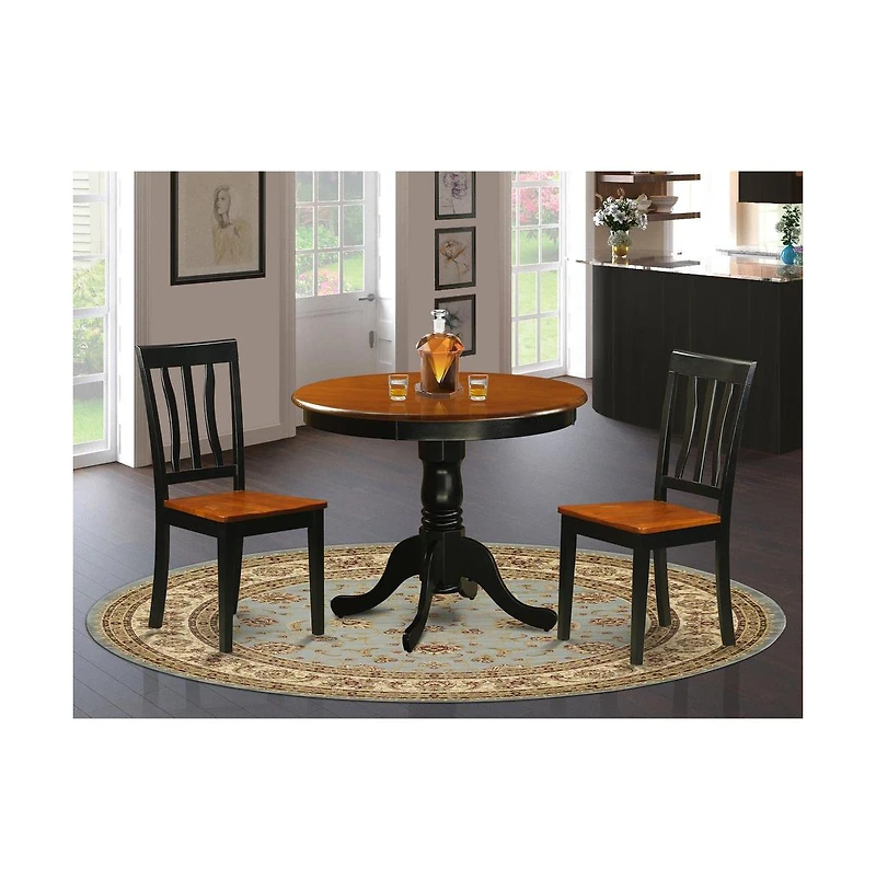 East West Furniture Dining set