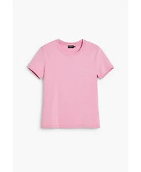 Desigual Women's "D" strass T-shirt