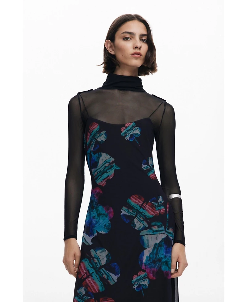 Desigual Women's Dress designed by Mr. Christian Lacroix