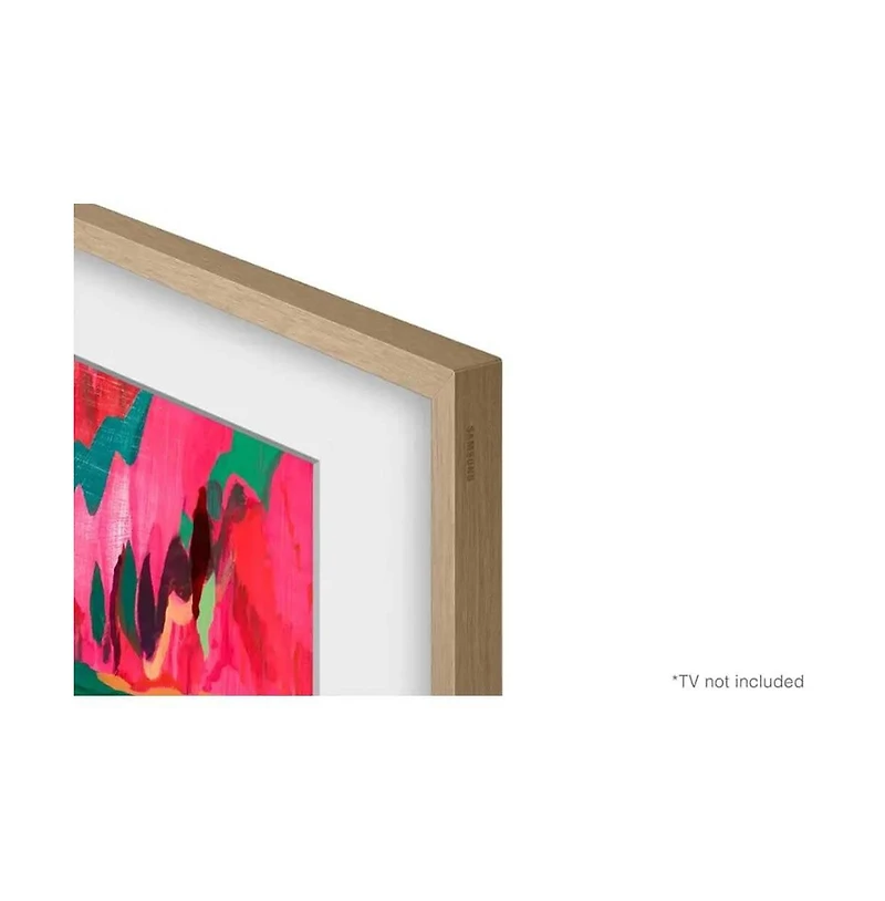 Samsung 65" The Frame Customizable Bezel - Modern Teak - VGSCFF65TKBZA