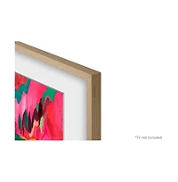 Samsung 65" The Frame Customizable Bezel - Modern Teak - VGSCFF65TKBZA