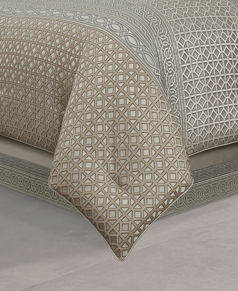 J Queen New York Alaro Embossed 4-Pc. Comforter Set