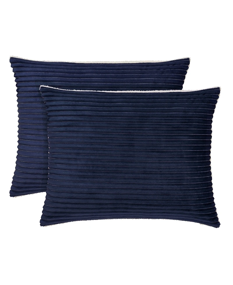 J Queen New York Everett Plush 3-Pc. Comforter Set