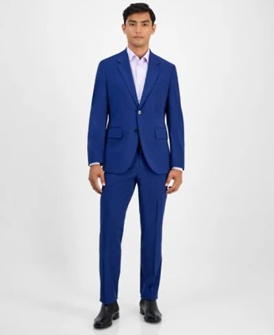 Hugo By Hugo Boss Mens Modern Fit Plaid Suit Separates