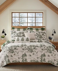 Levtex Winter Sleigh Ride Reversible -Pc. Quilt Set