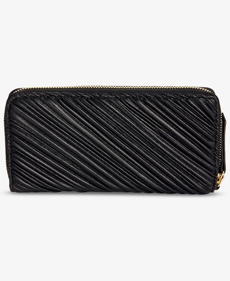 I.n.c. International Concepts Hazel Ruched Zip-Around Wallet, Macy's Exclusive