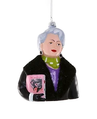 Cody Foster & Co. Miranda Priestly Glass Ornament