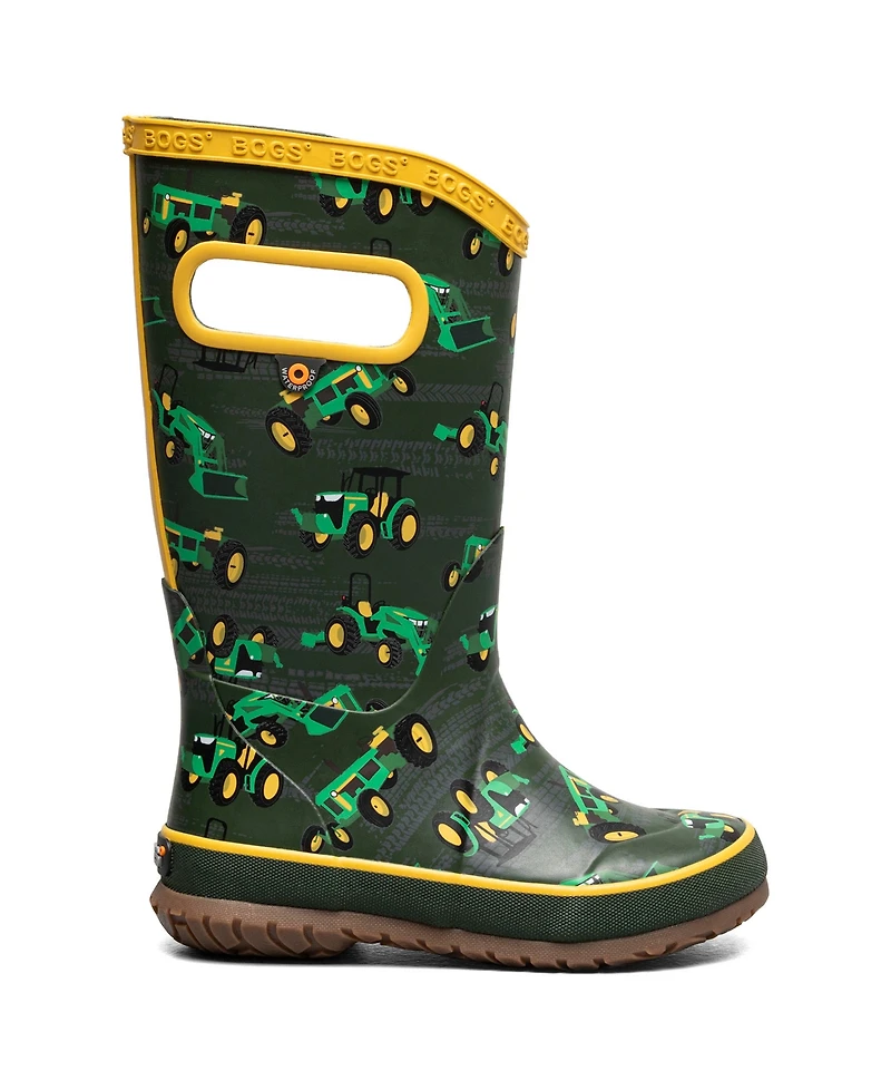 Bogs Little and Big Kids Rainboot Tractor Boots