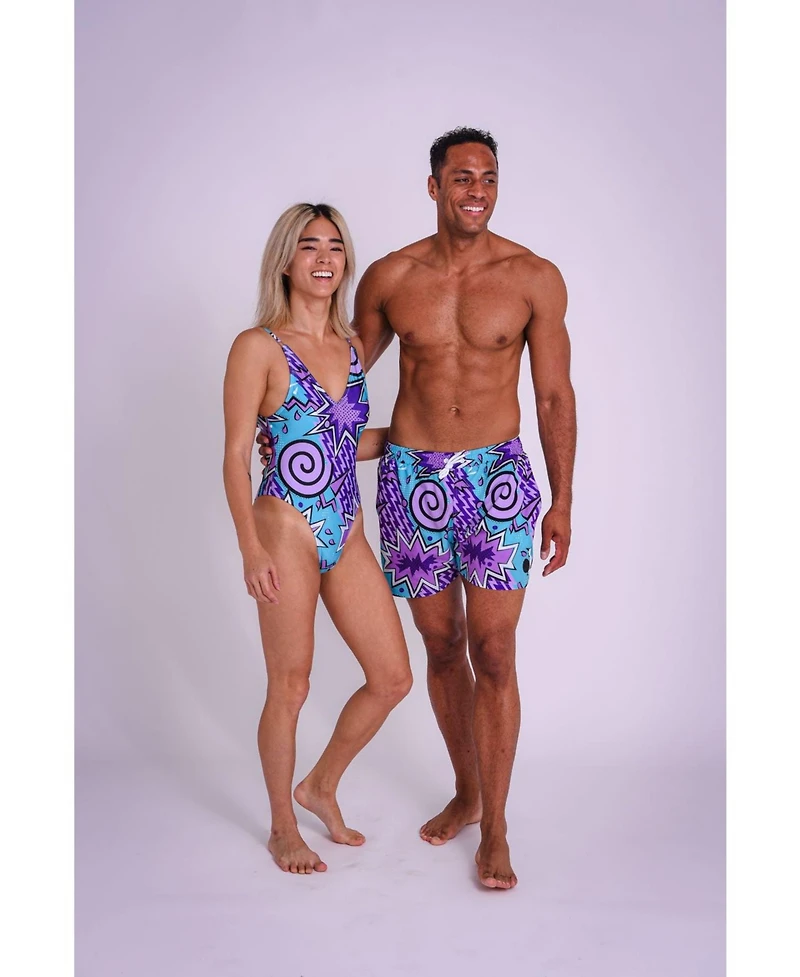Oosc Clothing Men's Fresh Prince Swim Shorts
