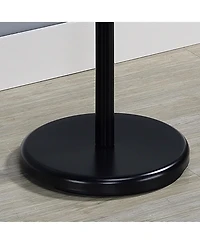 Kings Brand Furniture Warren Black Metal Valet Tie and Coat Hanger