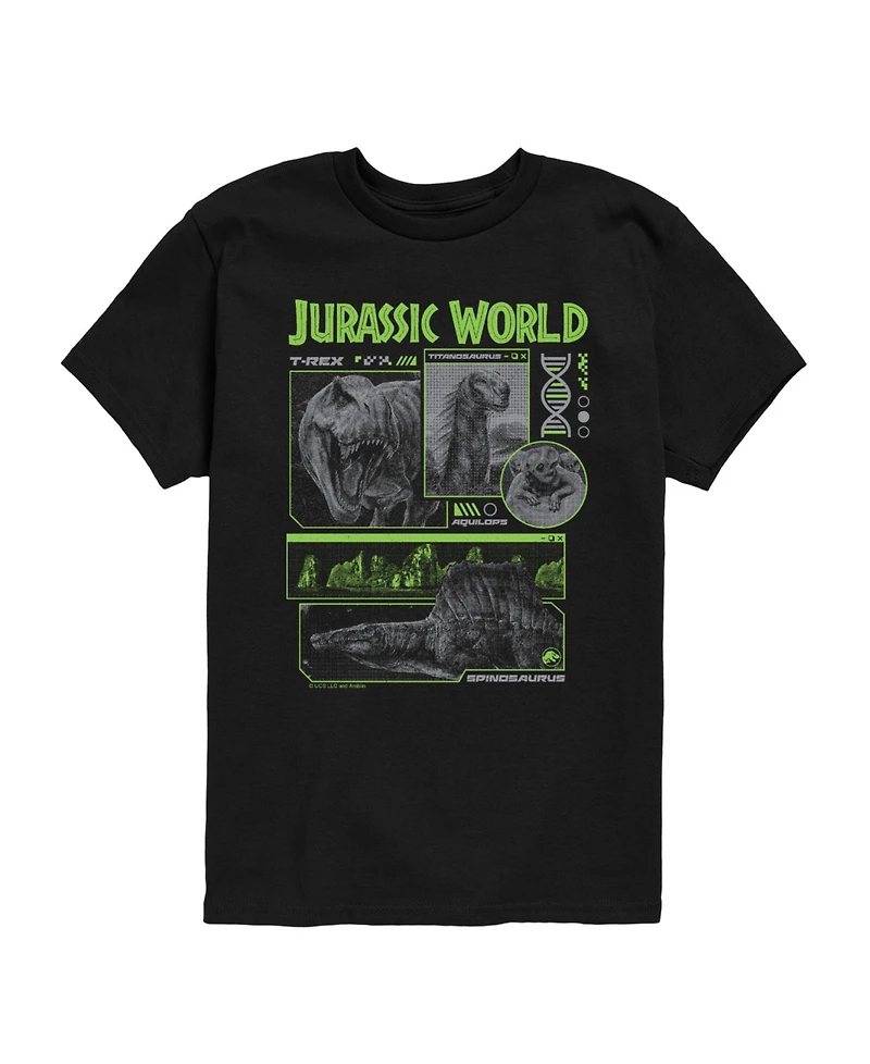 Jurassic Park Big Boys Live Action World T-Shirt