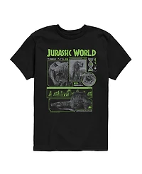 Jurassic Park Big Boys Live Action World T-Shirt