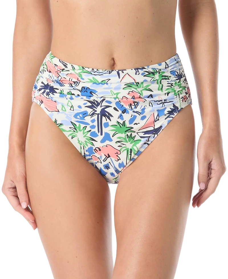 Kate Spade Women's Shirred High Waist Bottom