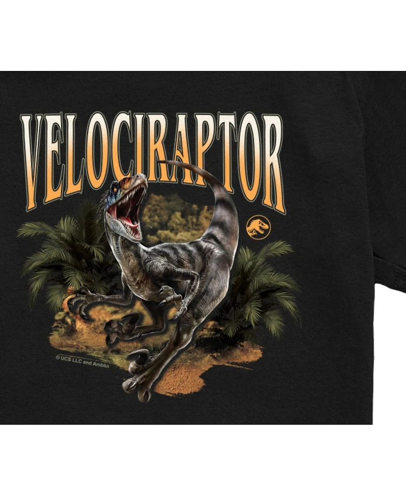 Jurassic Park Big Boys Live Action Velociraptor T-Shirt