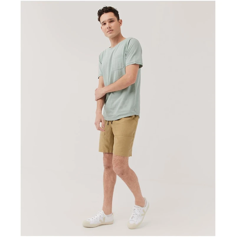 Pact Men's Organic Cotton Softspun Long Sleeve Henley