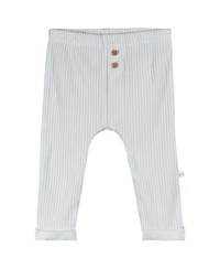 Just Born Baby Boys' 2-Pack Pants, Blue, 3-6 Months