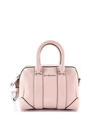 Pre-Owned Givenchy Micro Lucrezia Duffle Bag Leather