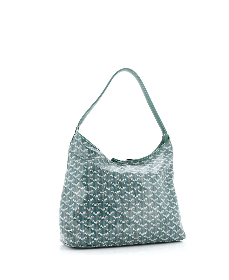 Pre-Owned Goyard Boheme Hobo Coated Canvas