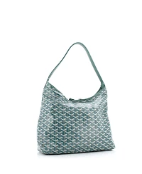 Pre-Owned Goyard Boheme Hobo Coated Canvas