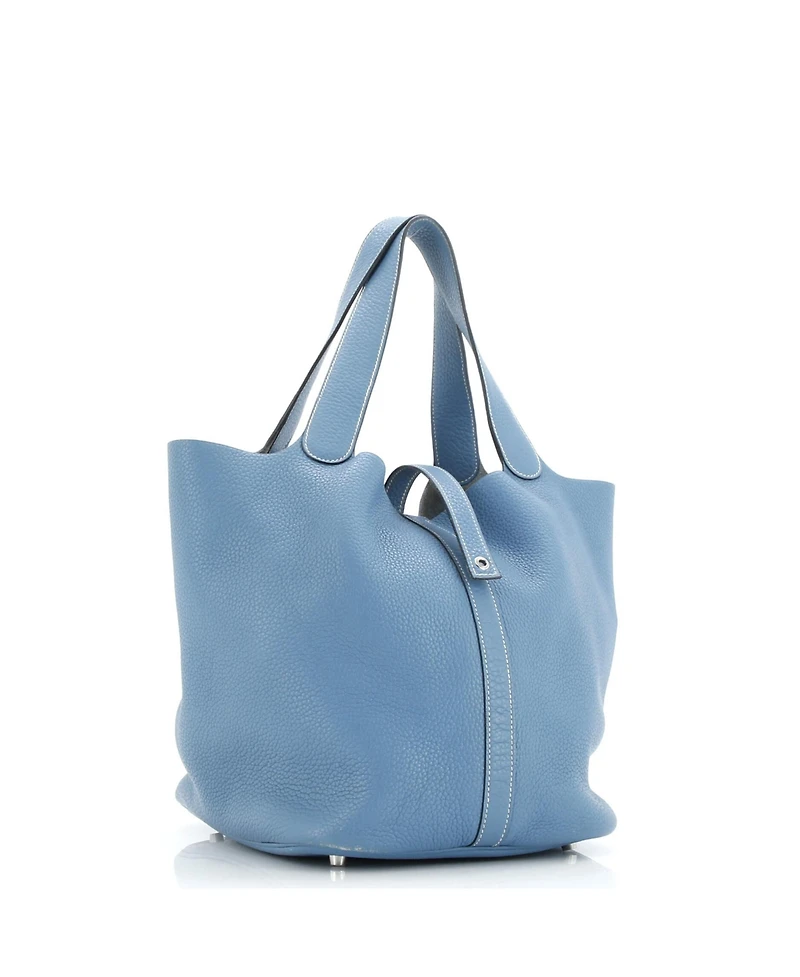 Pre-Owned Hermes Gm Picotin Lock Bag Clemence