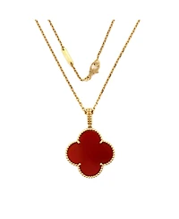 Pre-Owned Van Cleef & Arpels Magic Alhambra Pendant Long Necklace