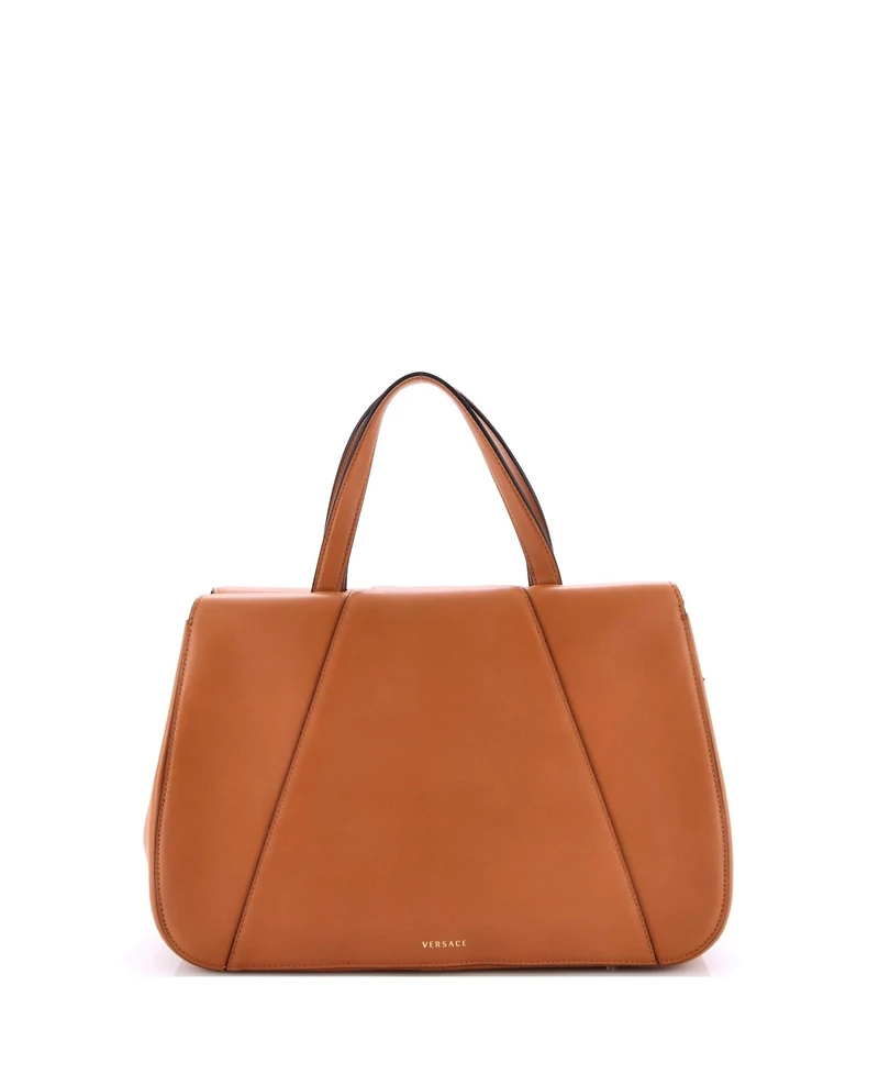 Pre-Owned Versace Virtus Tote Leather