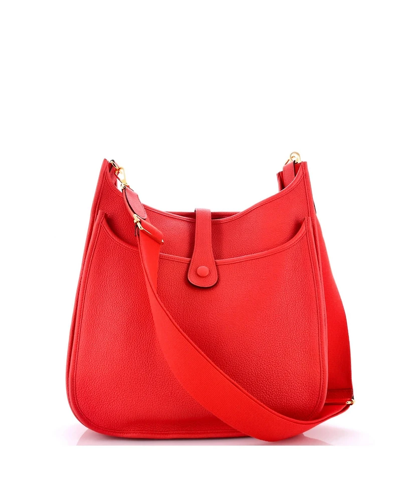Pre-Owned Hermes Pm Evelyne Bag Gen Iii Maurice