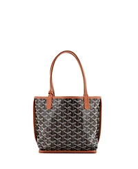 Pre-Owned Goyard Mini Anjou Reversible Tote Printed Coated Canvas