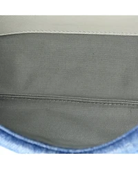 Pre-Owned Givenchy Small 4G Soft Flap Bag Quilted Denim