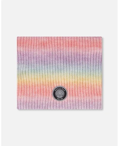 Deux par Girl Lined Knit Neckwarmer Multicolor - Toddler|Child