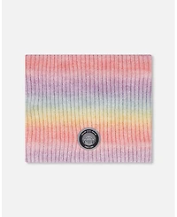 Deux par Girl Lined Knit Neckwarmer Multicolor - Toddler|Child