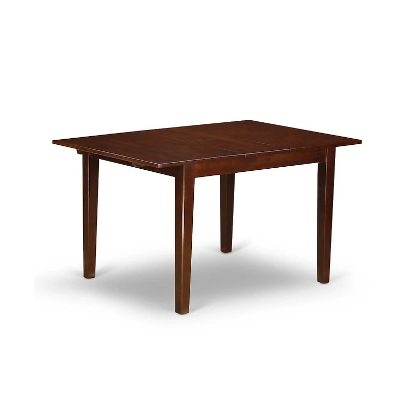 East West Furniture Dining Room Set Mahogany