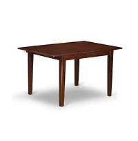 East West Furniture Dining Room Set Mahogany