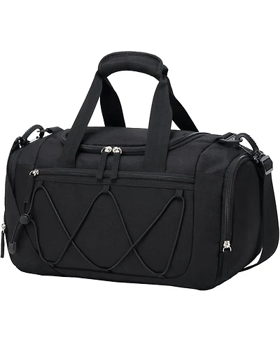 Roomy Gym Bag for Men - 21 Inches Duffle with Shoe Compartment, Lightweight Travel Sports, & Weekend Trips