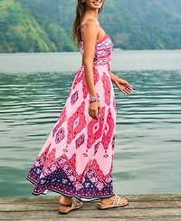 Cupshe Women's On the Right Path Boho Beach Dress