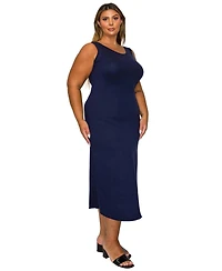 L I V D Women's Plus Mellie Tank Dress