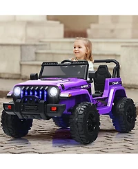 12V Kids Ride-On Jeep Car with 2.4G Remote Control