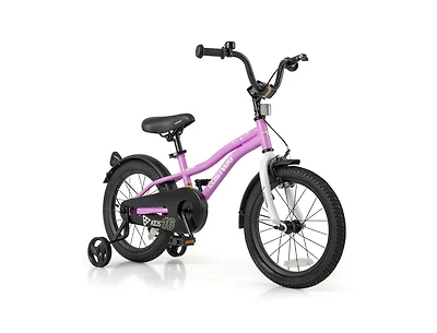 Kids Bike 16 Inch Training Bicycle with 2 Brakes for Ages 4-7
