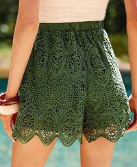 Cupshe Women's Kick Back & Relax Green Shorts