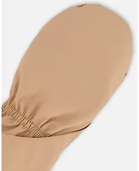 Deux par Baby Unisex Lined Mittens Chanterelle 