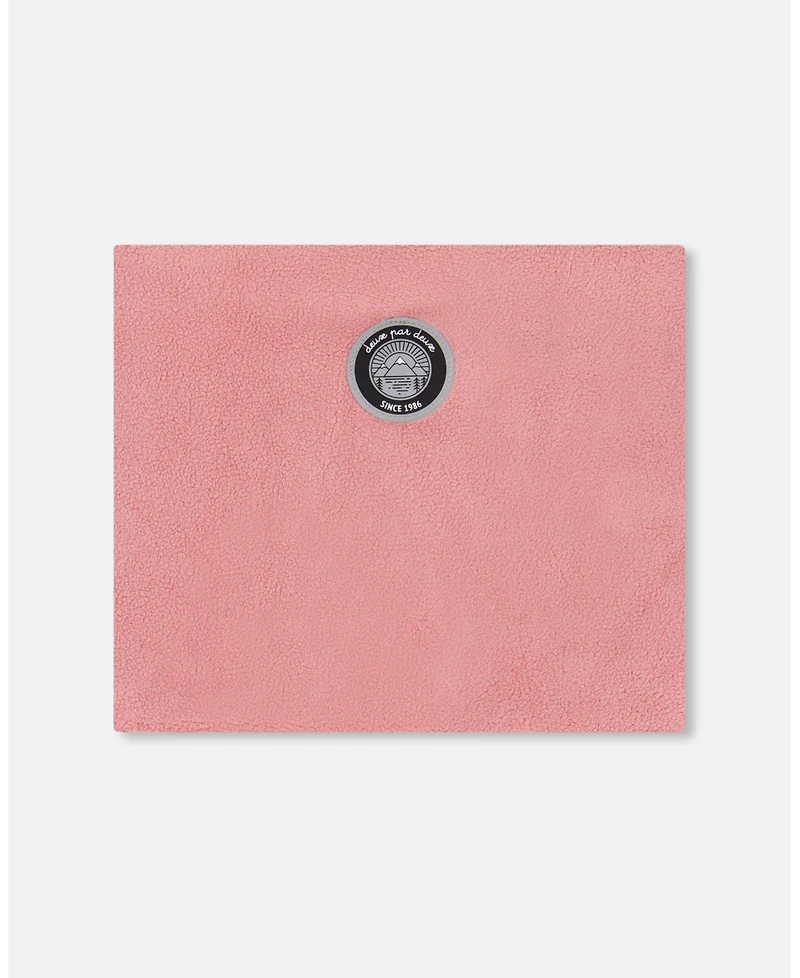 Deux par Girl Polar Fleece Neckwarmer Dusty Pink - Toddler|Child