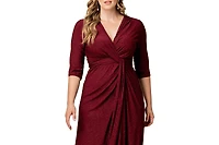Kiyonna Women's Plus Romanced by Moonlight Long Gown