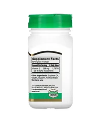 21st Century Natural Vitamin E 268 mg (400 Iu)