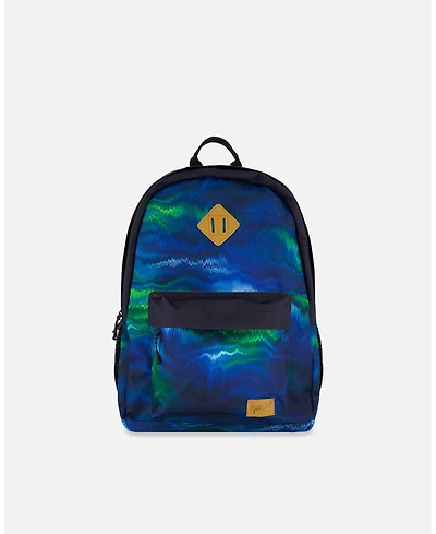 Deux par Deux Boy Kids Backpack Aurora Borealis - Toddler|Child