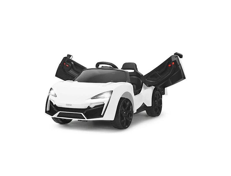 12V 2.4G Rc Electric Vehicle with Lights - White