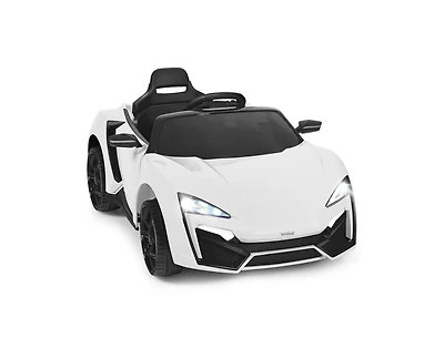 12V 2.4G Rc Electric Vehicle with Lights - White