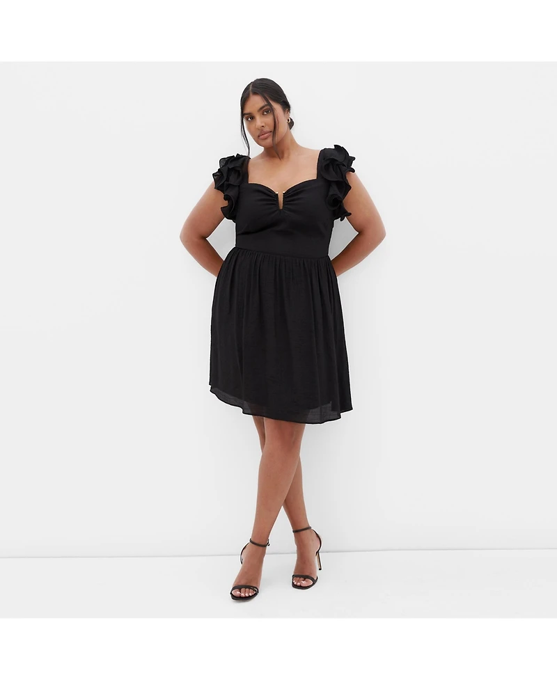 City Chic Plus Alma Dress