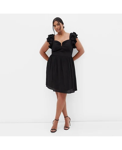 City Chic Plus Alma Dress